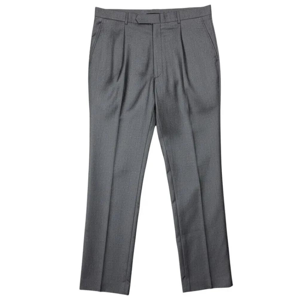 Willis & Walker Men's Pants 100% Worsted Wool 38 Long Big & Tall NWT Office Work